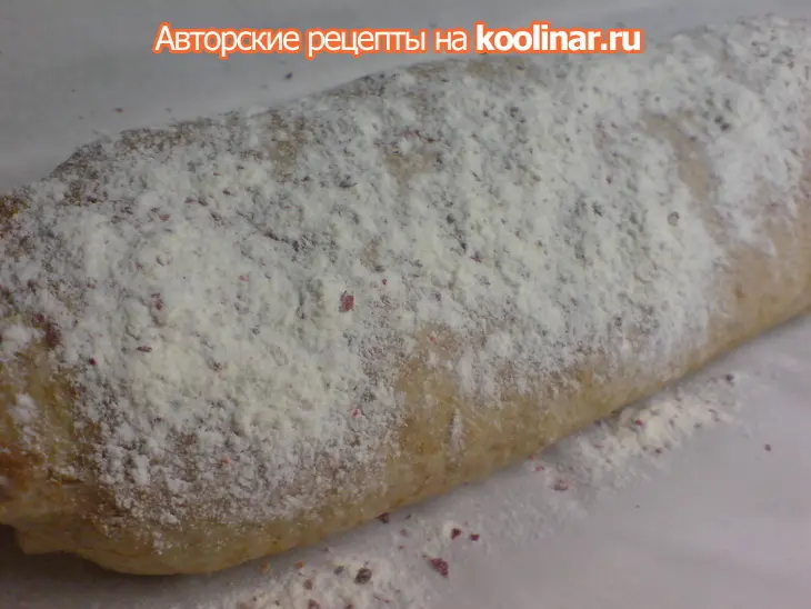 Ciabatta -рулет хлебный с вялеными помидорами: шаг 7