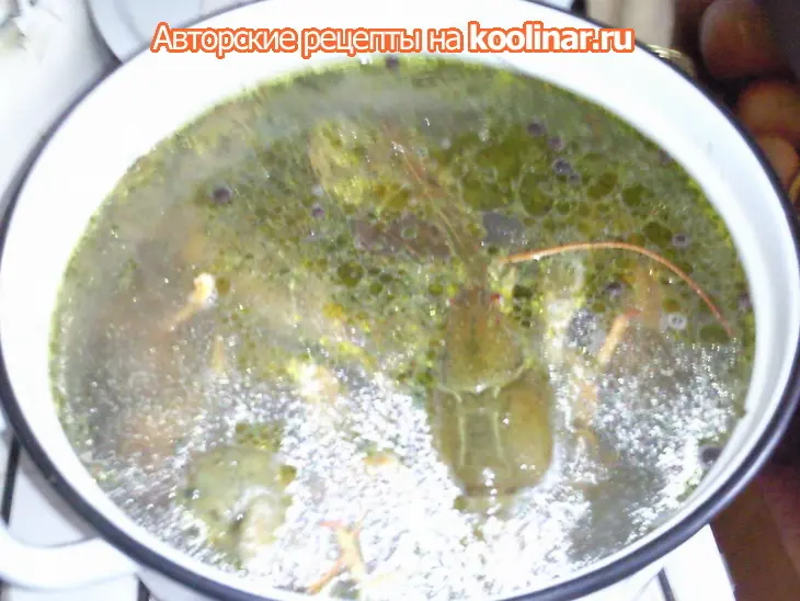 Раки вареные.: шаг 3