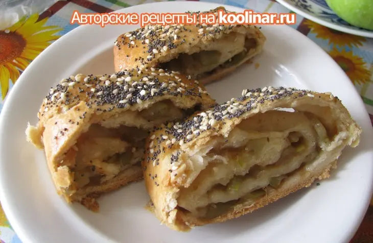 Пост продолжается: яблочный штрудель: шаг 5