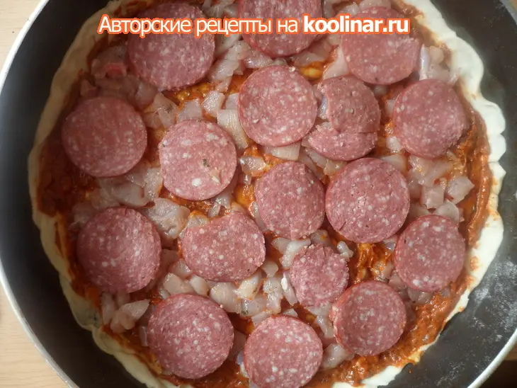 Пицца assorti: шаг 7