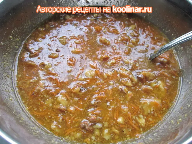 Морковный торт (постный): шаг 6