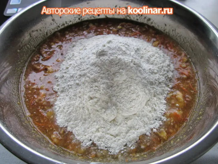 Морковный торт (постный): шаг 7