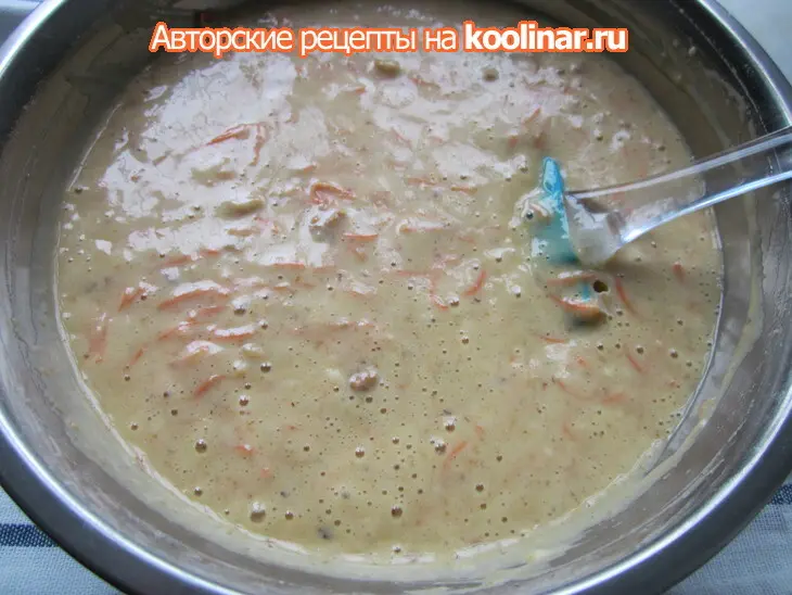 Морковный торт (постный): шаг 8