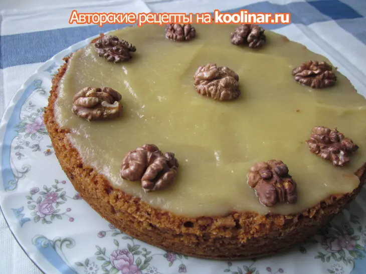 Морковный торт (постный): шаг 12