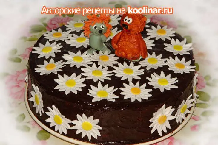 Простой тортик "тилимилитрямдия-2" + бонус фото-галерея торт "рояль": шаг 11