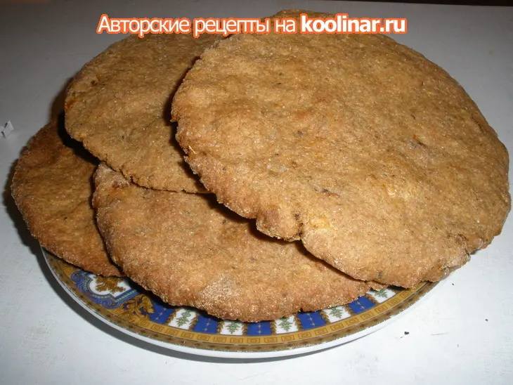 Живой хлеб (здоровые и полезные лепешки без закваски и дрожжей): шаг 9