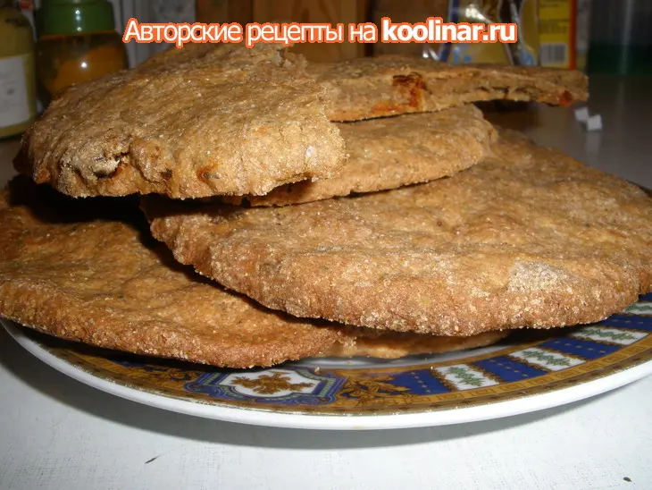 Живой хлеб (здоровые и полезные лепешки без закваски и дрожжей): шаг 10
