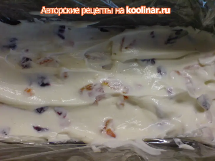 Торт "творожно-медовое полено": шаг 6