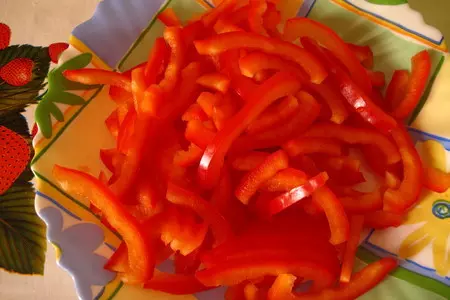 Тёплый салат с диким рисом и куриным филе: шаг 3
