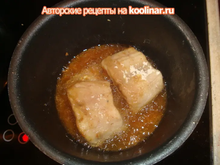 Жареный терпуг с морковно-луковым гарниром: шаг 5