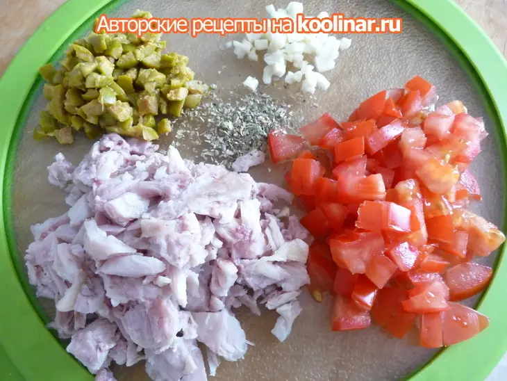 Банановые лодочки с начинкой: шаг 3