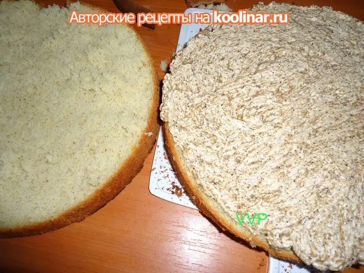 Кофейный торт доброе утро: шаг 3