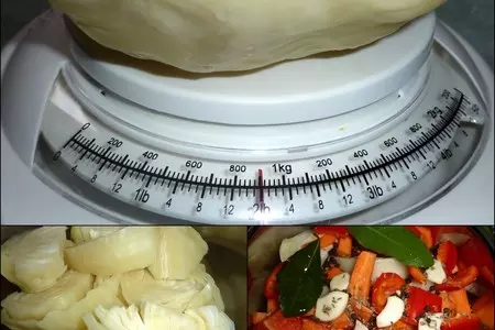 Капуста с овощами в рассоле ... (остатки сладки): шаг 1