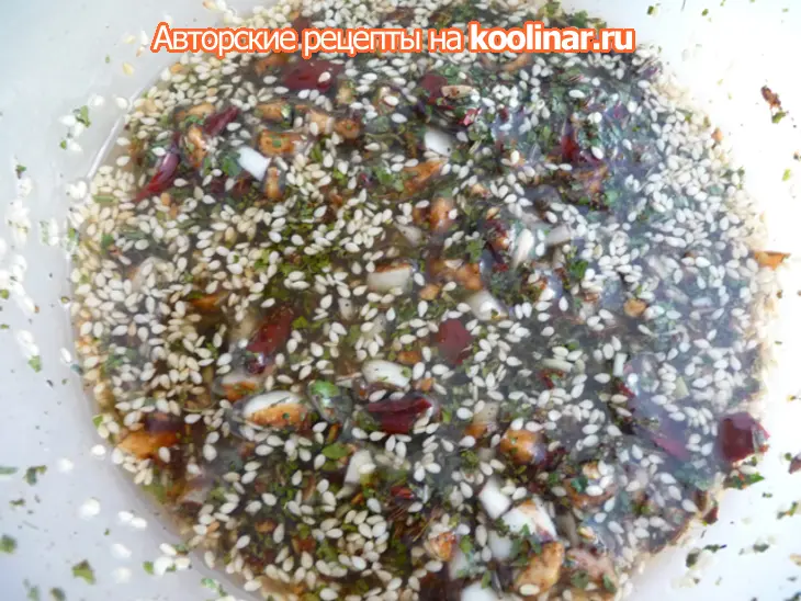 Шампиньоны по-корейски: шаг 4