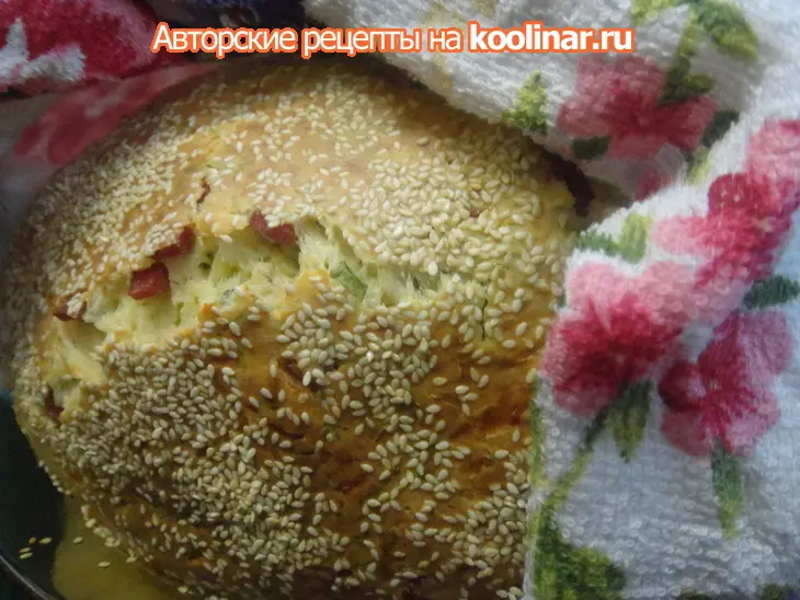 Быстрый сырный пирожок 2: шаг 9