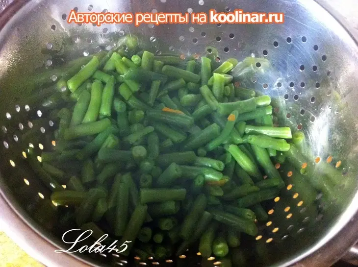 Салат грибной с двумя видами фасоли (постный): шаг 3