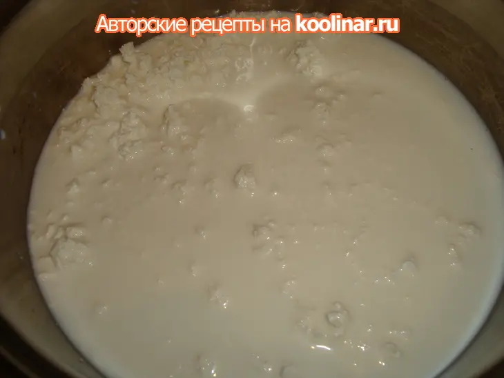 Быстрый сыр. продолжаю серию деревенских рецептов.: шаг 1