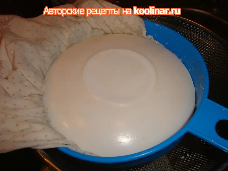 Быстрый сыр. продолжаю серию деревенских рецептов.: шаг 7