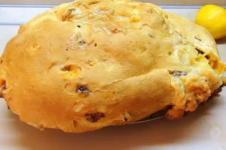 Паасброд.  голландский «кулич». paasbrood.: шаг 14