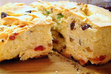 Паасброд.  голландский «кулич». paasbrood.: шаг 15