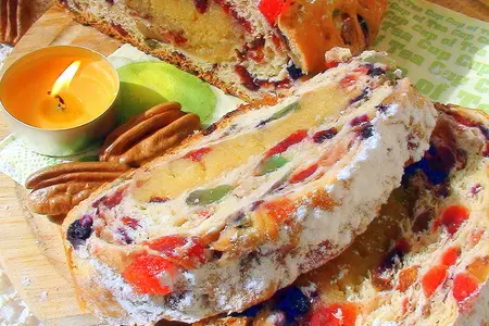 Паасброд.  голландский «кулич». paasbrood.: шаг 16