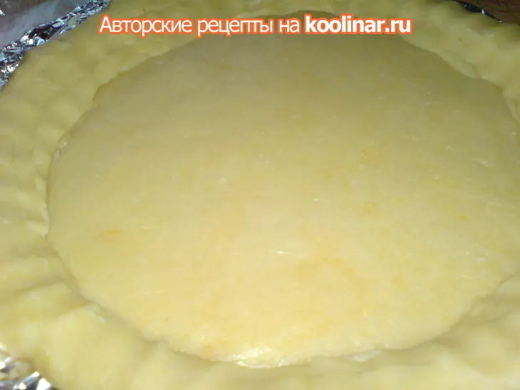 Яблочный пирог-крамбл с карамелизированными орехами: шаг 3
