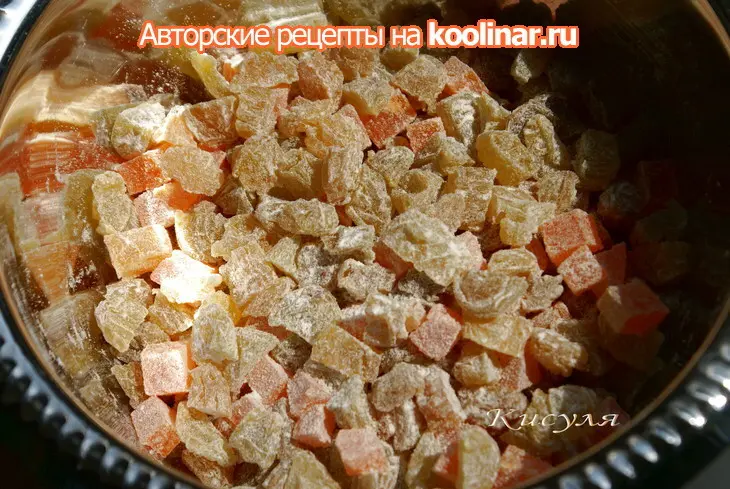 Кулич пасхальный на желтках: шаг 1