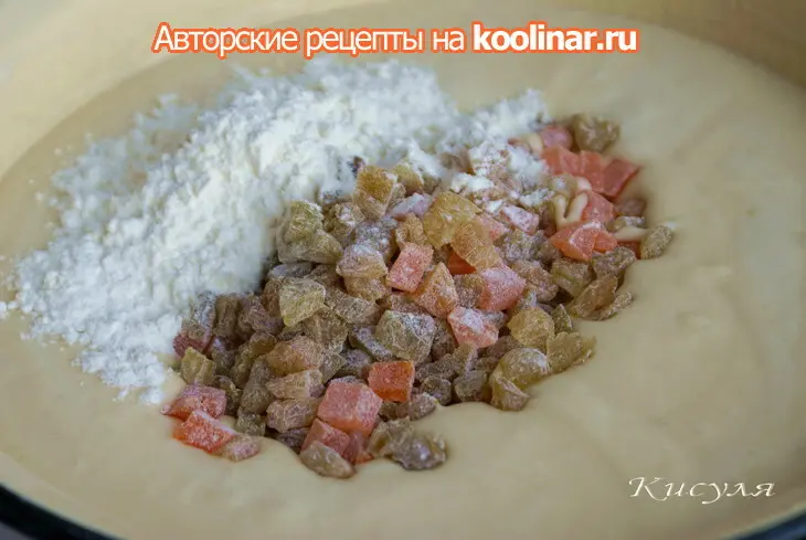 Кулич пасхальный на желтках: шаг 6