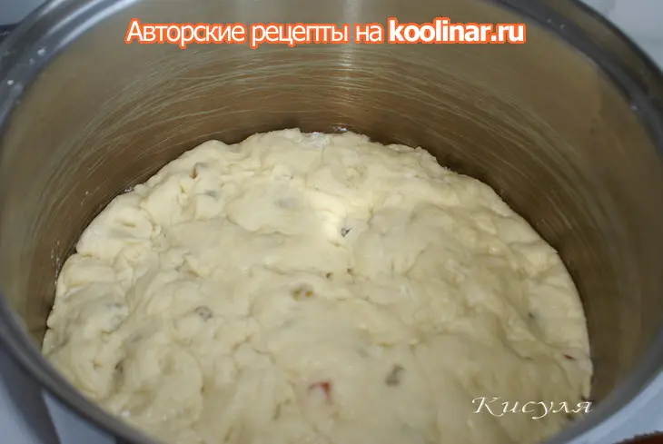 Кулич пасхальный на желтках: шаг 7