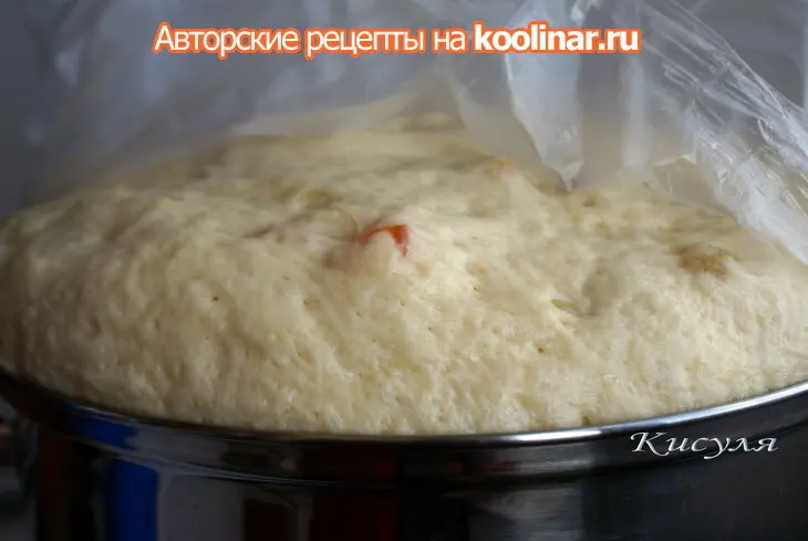 Кулич пасхальный на желтках: шаг 8