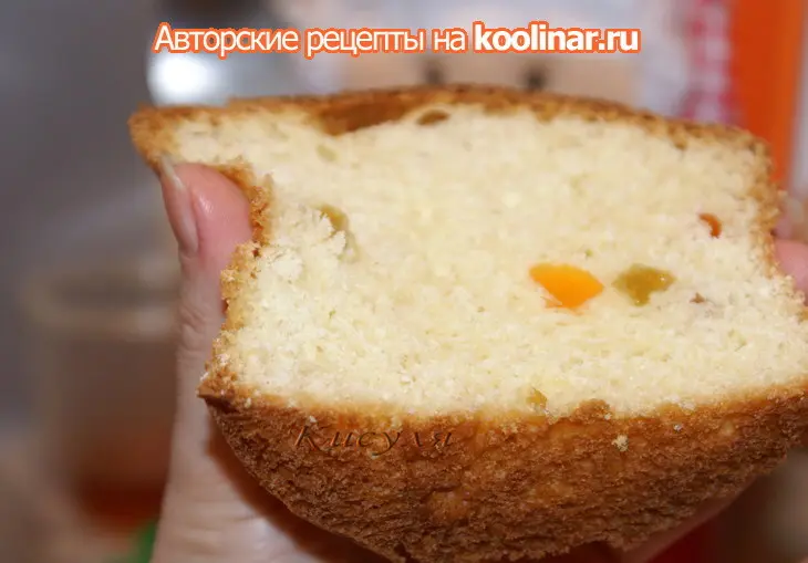 Кулич пасхальный на желтках: шаг 14