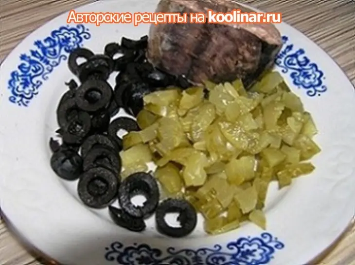 "красные башмачки" с тунцом: шаг 1
