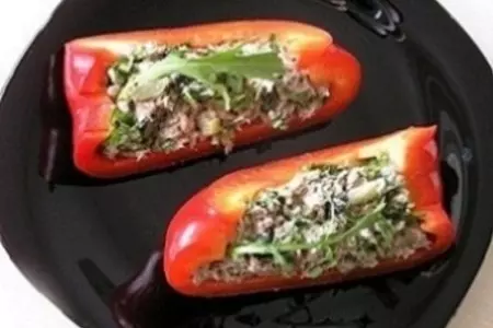 "красные башмачки" с тунцом: шаг 3