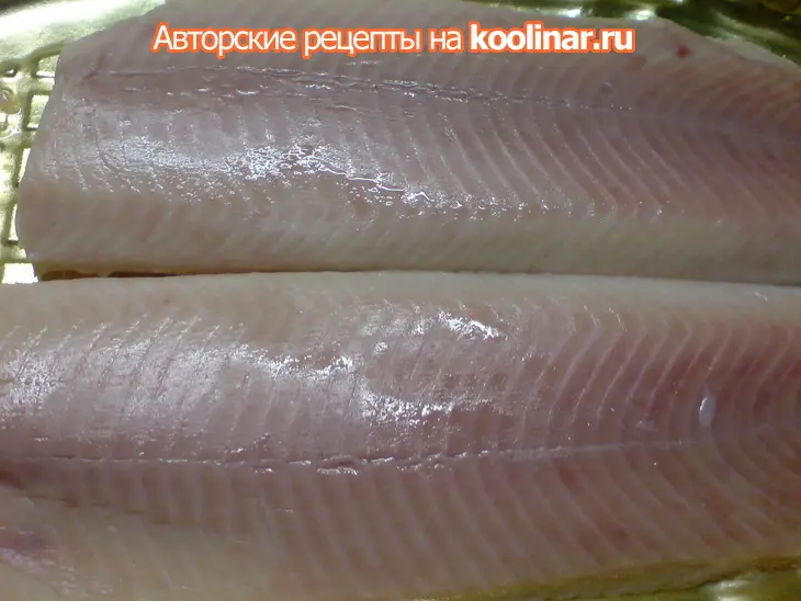 Салат из копчёной форели и белой спаржи: шаг 5