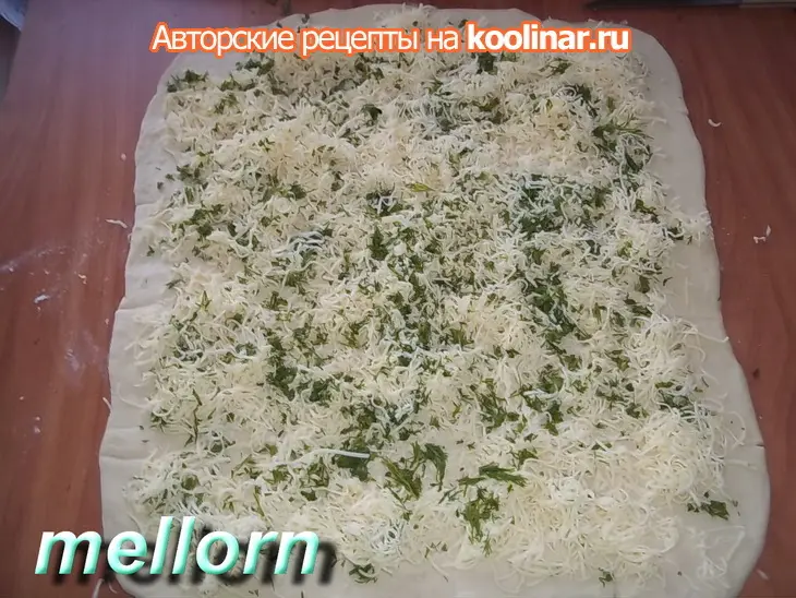Хлеб с сыром и укропом: шаг 6