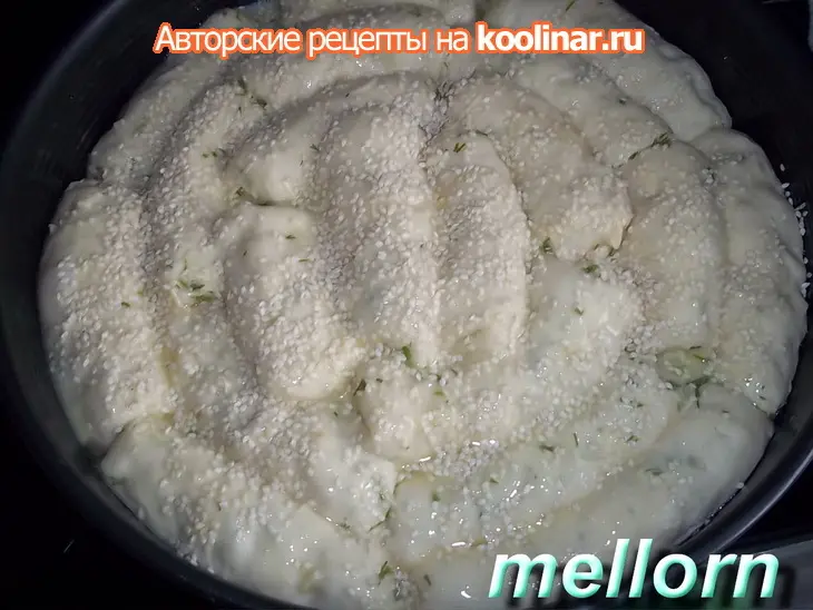 Хлеб с сыром и укропом: шаг 9