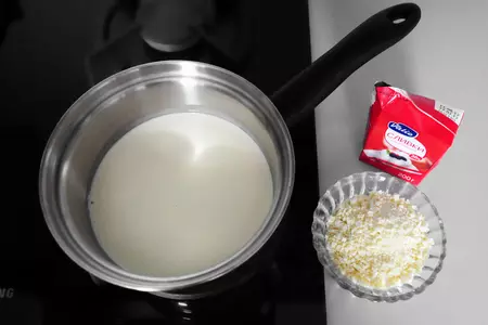 Торт с банановым муссом и хрусткой шоколадно-ореховой прослойкой "галлея": шаг 16