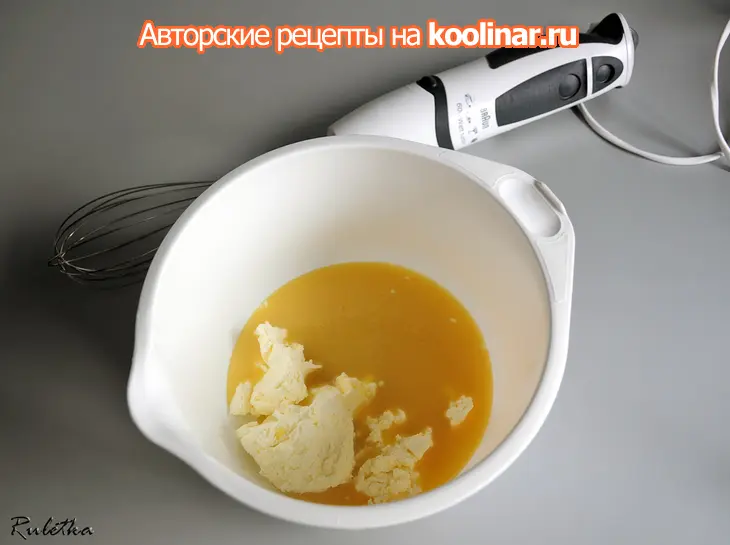 Торт с банановым муссом и хрусткой шоколадно-ореховой прослойкой "галлея": шаг 17