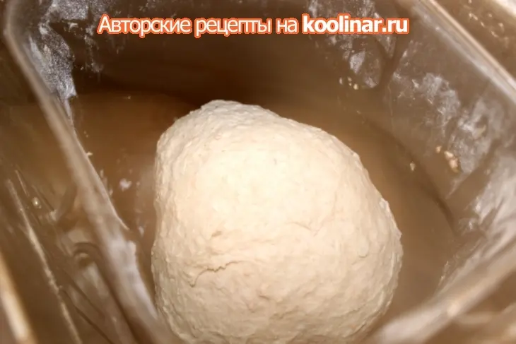 Хлеб с квашеной капустой: шаг 2