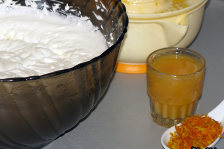 Творожные кексы с легким вкраплением шоколада и апельсиновой ноткой: шаг 2