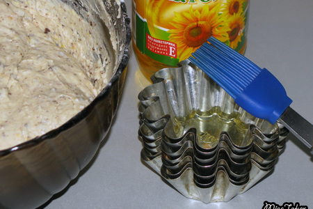 Творожные кексы с легким вкраплением шоколада и апельсиновой ноткой: шаг 7