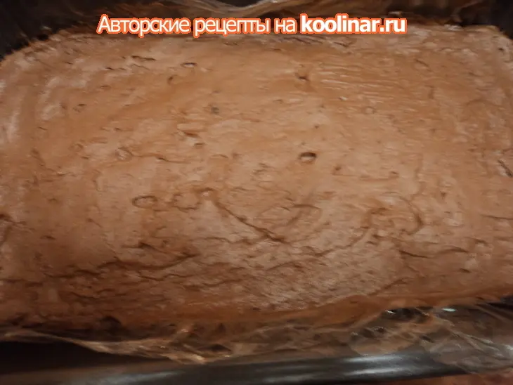 Пирожное с шоколадным муссом и твилем из кунжута.: шаг 5