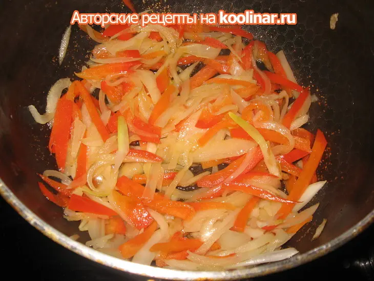 Пицца дальневосточная с шитаки: шаг 4