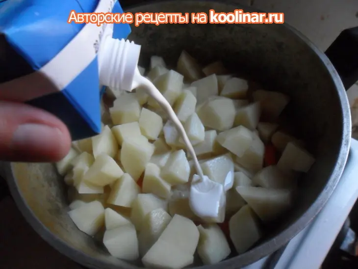 Рагу "не отдам врагу" по мотивам ирландского: шаг 6