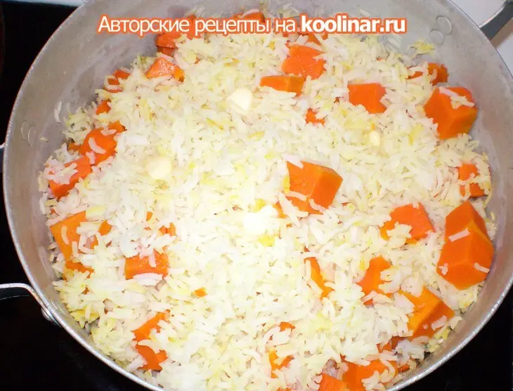 Бораны плов - плов с тыквой: шаг 16