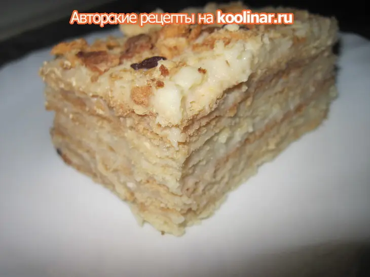 Торт "наполеон" (тысяча первый рецепт): шаг 9