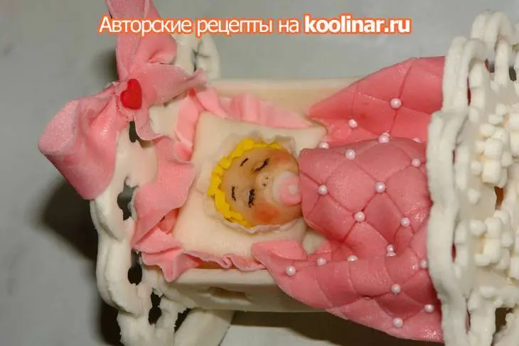 Торт "малышка" для малышки: шаг 8