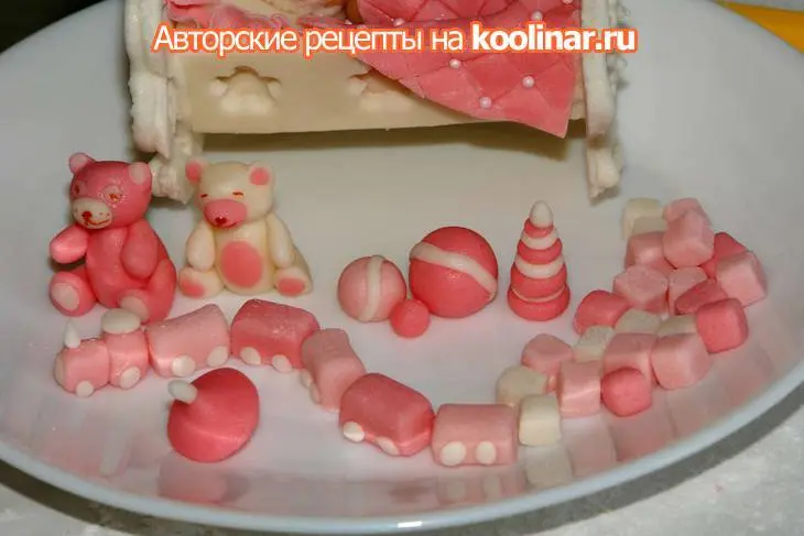 Торт "малышка" для малышки: шаг 15