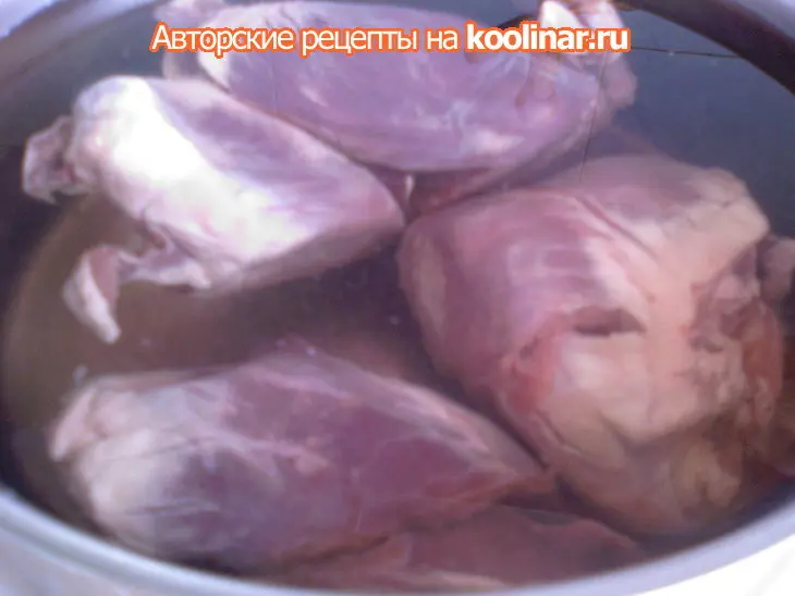Пирожки закусочные, ну очень сердечные!: шаг 1