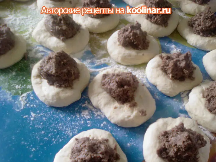 Пирожки закусочные, ну очень сердечные!: шаг 4